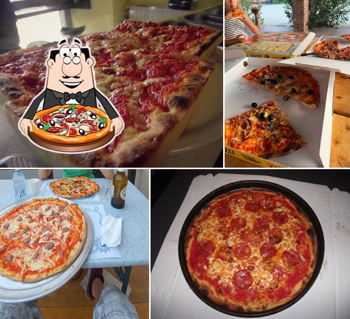 Ordina tra le molte varianti di pizza