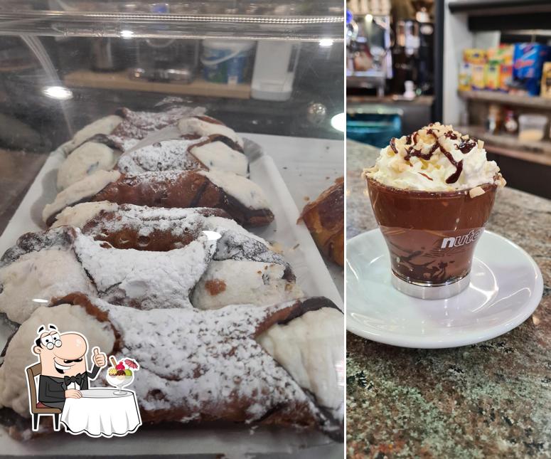 Simona Caffe' di Marco Quarto serve un'ampia selezione di dolci