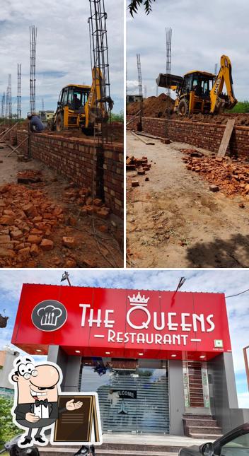 The exterior of Queens Town Restaurant #