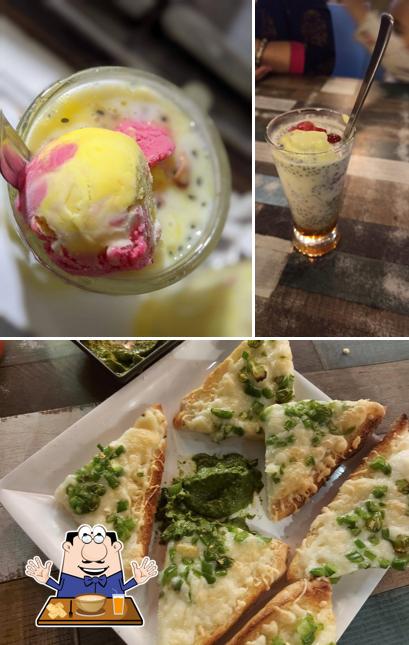 The restaurant's food and beverage