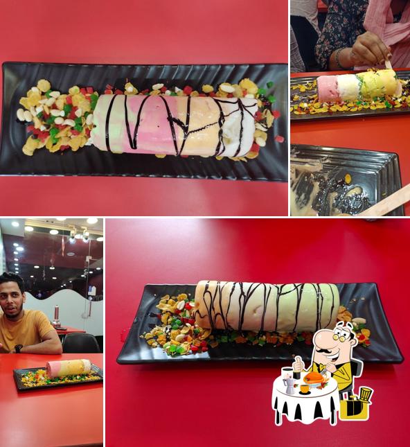 Food at Fluffy Fried Chicken