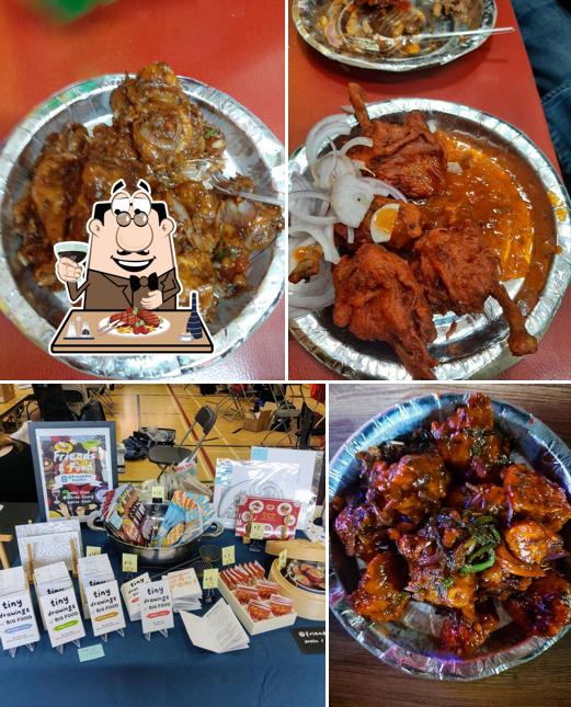 Order meat dishes at Friends Food