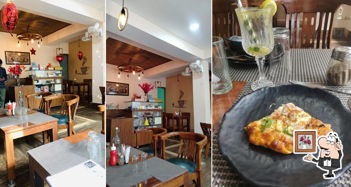 Take a seat at one of the tables at Gauti’s Cafe Lounge