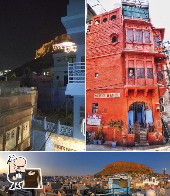 The exterior of Geeta Mahal {Home Stay}