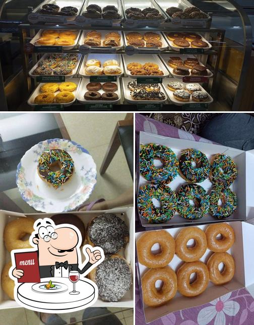 Meals at Krispy Kreme Doughnuts & Coffee