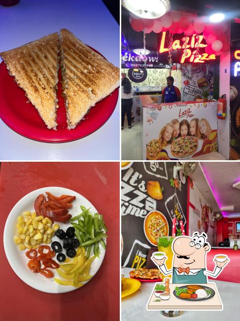 Food at Laziz Pizza -Patia