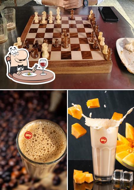 This is the picture showing food and beverage at Mrinal's Deli