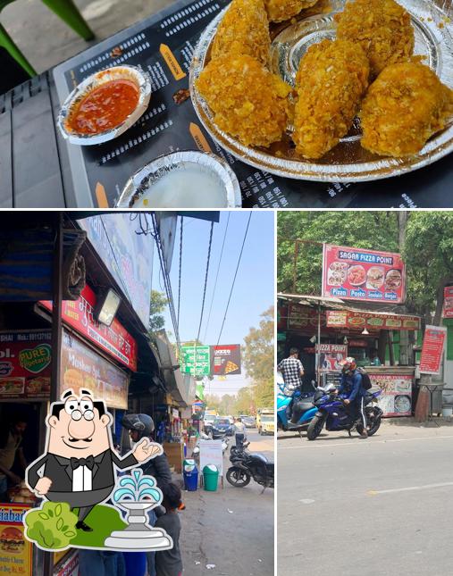 Take a look at the image depicting exterior and food at Muskan Special Hot Dog