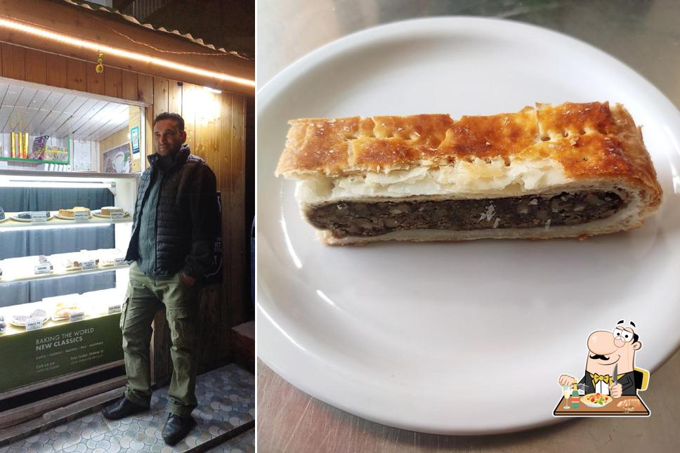 Food at Old Town Bakery Manali