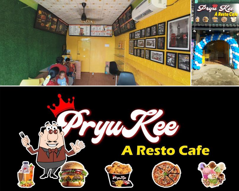 The restaurant's food and interior