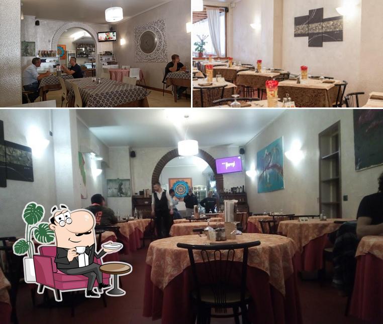Gli interni di Ristorante Pizzeria Hotel Grillo Verde