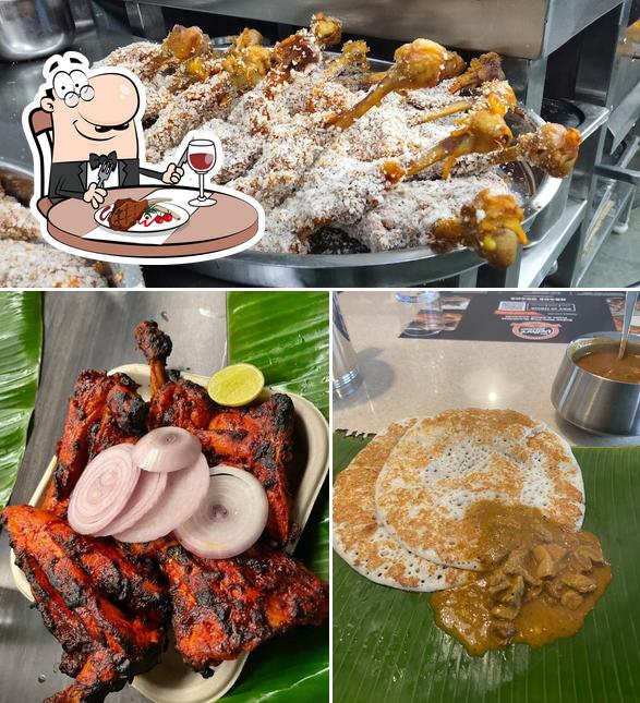 Get meat dishes at The Vellore Kitchen Gandhi Nagar