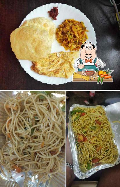 Spaghetti bolognese at Top Chienese Corner, Momos N More