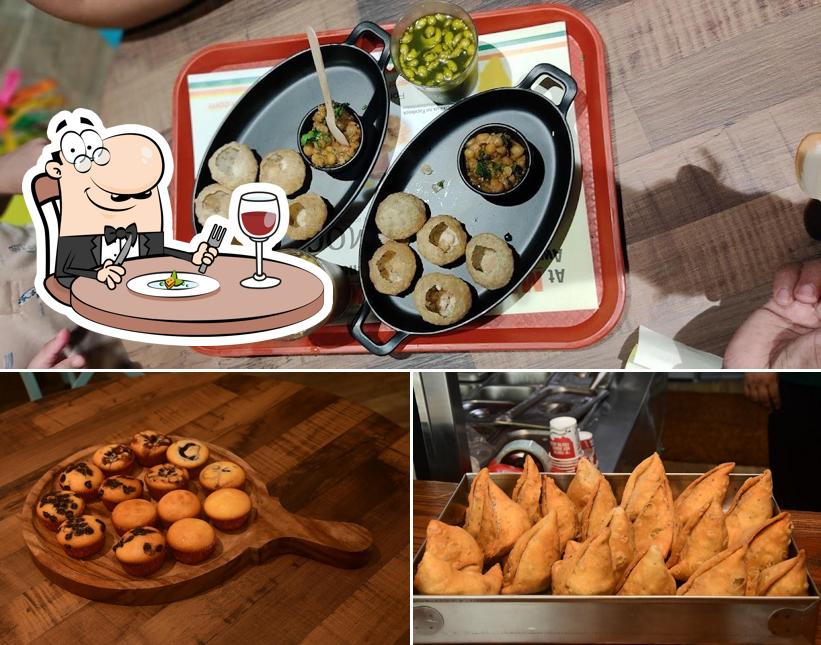 Food at White Bricks Eatery
