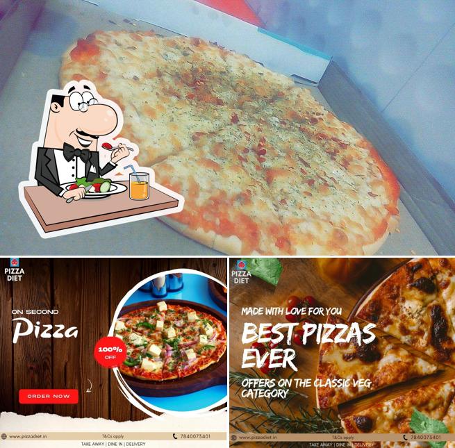 Food at Pizza Diet