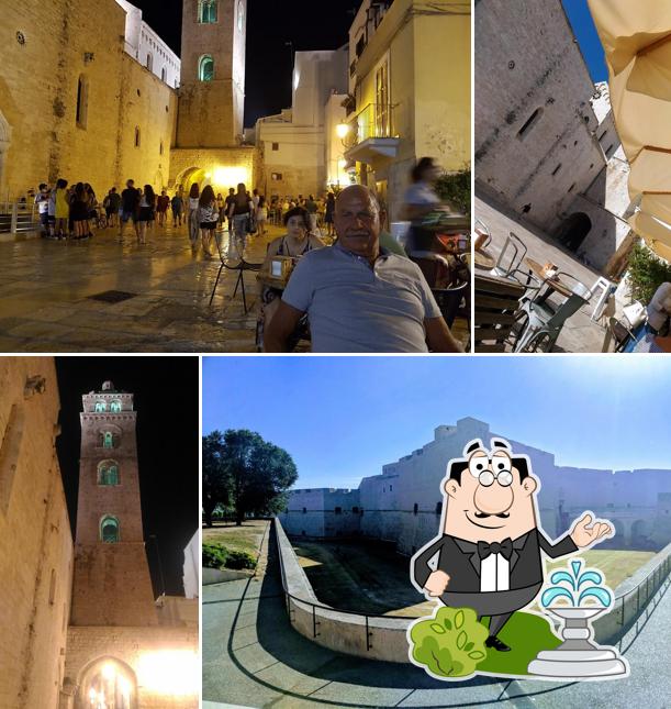 Goditi la vista dagli esterni di Caffè con Vista