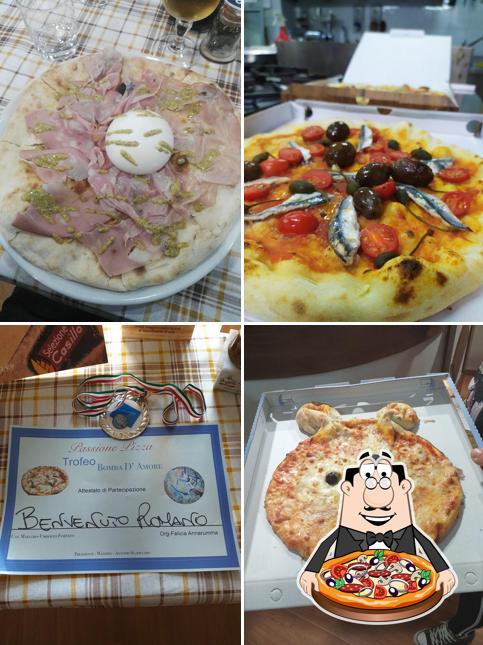Prenditi tra le molte varianti di pizza