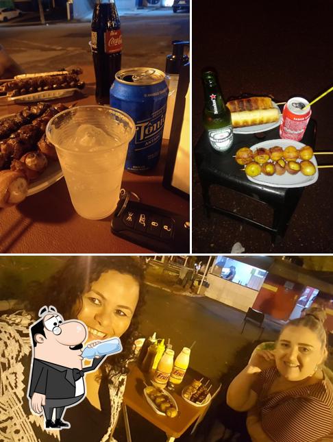 Prove uma bebida do menu