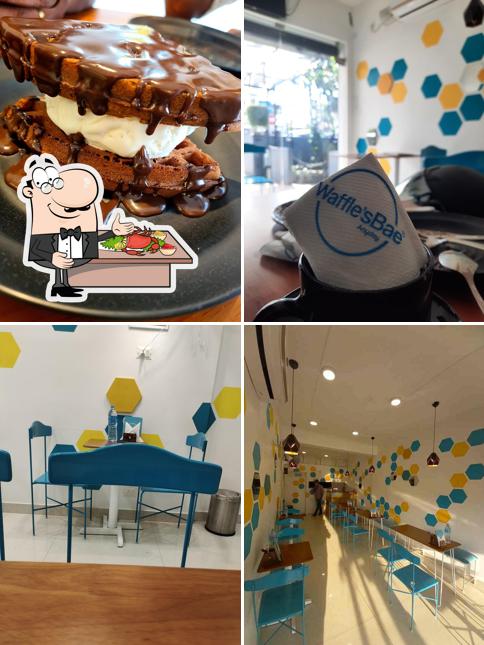 Get seafood at Waffles Bae trivandrum