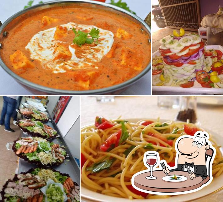 Food at Cross Town Hotel & Restaurant