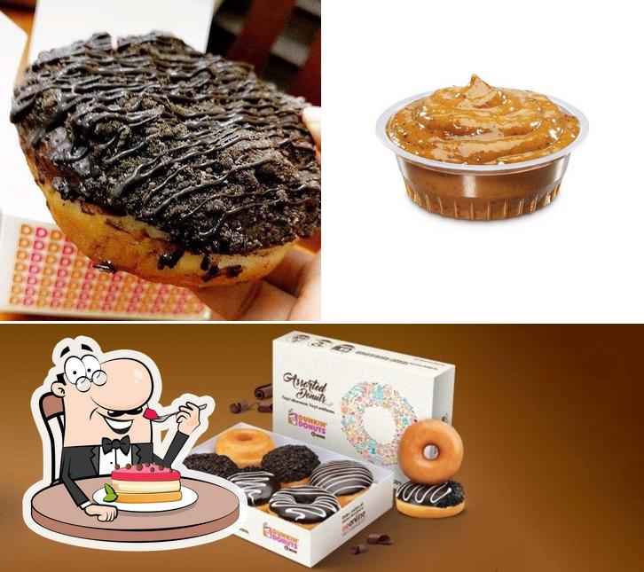 Dunkin' Donuts offers a number of desserts