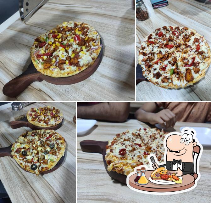 Try out different kinds of pizza