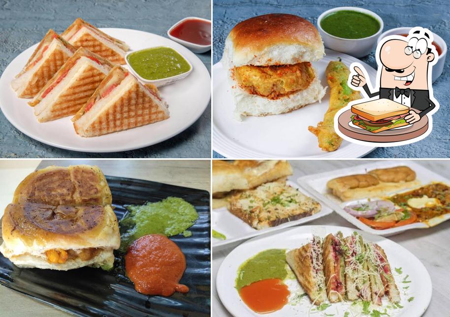 Grilled cheese sandwich at Jay Bhavani Vadapav