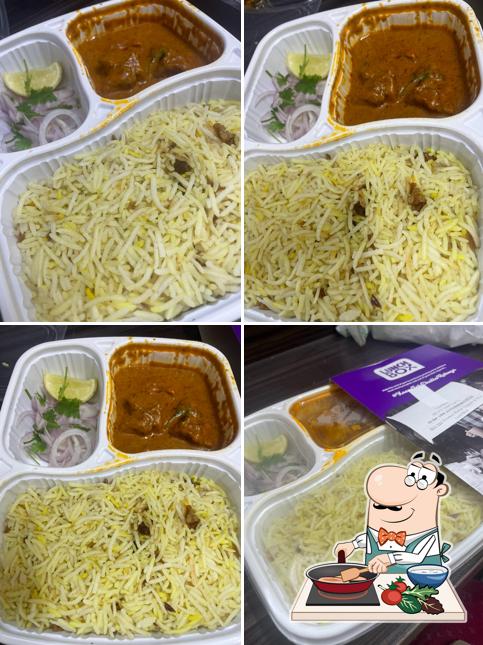 Chicken curry at LunchBox Meals and Thalis