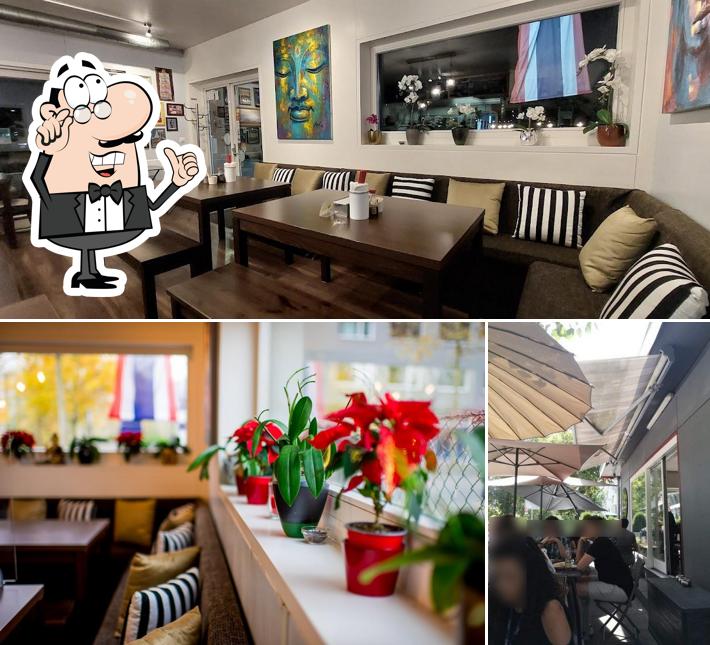 Dai un'occhiata agli interni di Maboon Thai Restaurant & Take Away (Bitte nur TELEFONISCH WÄHREND Öfnnungszeiten reservieren, NICHT VIA GOOGLE!!!)