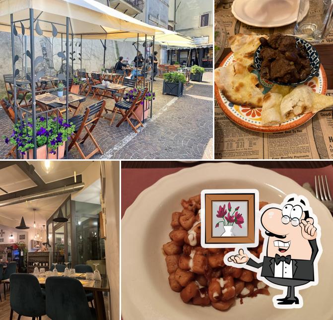 Gli interni di Mangiafuoco Eatery