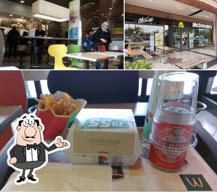 Dai un'occhiata agli interni di McDonald's Ferrara Via Modena