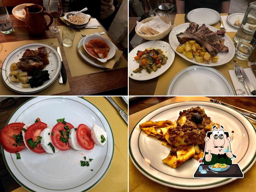 Cibo al Osteria Del Cinghiale Bianco