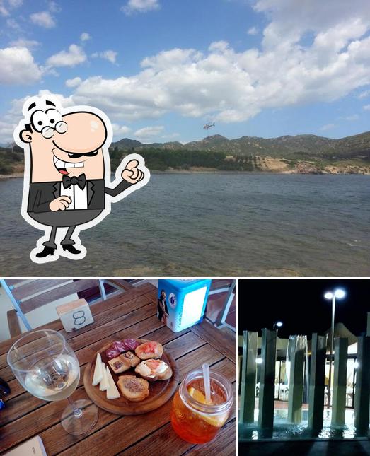 Dai un’occhiata alla immagine che presenta la esterno e bevanda di Perd'e sali, bar pizzeria Bisteccheria