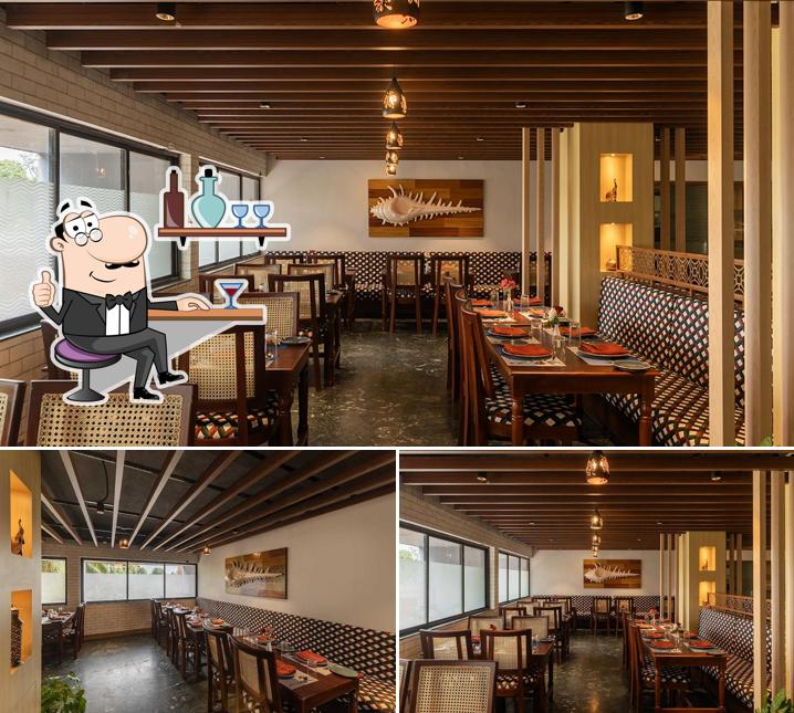 The interior of Rasa