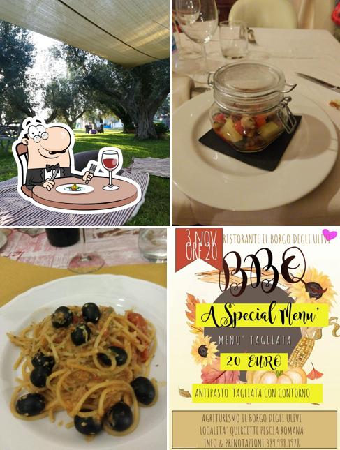 Platti al Agriturismo Il Borgo Degli Ulivi