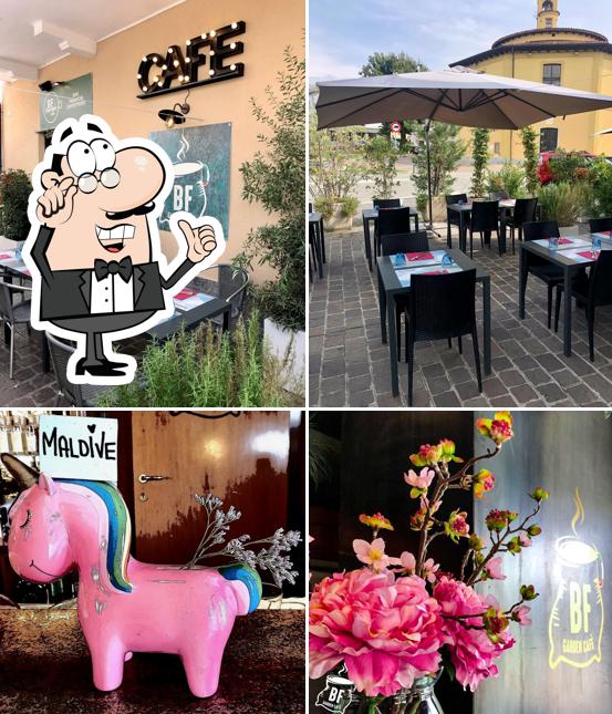 Gli interni di BF Garden Cafè