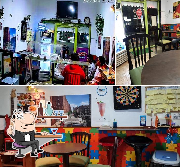 The interior of Cafe A&C Pearl's