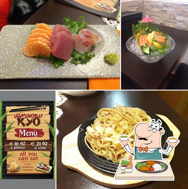 Platti al Ristorante Cinese & Giapponese Washoku Kyo