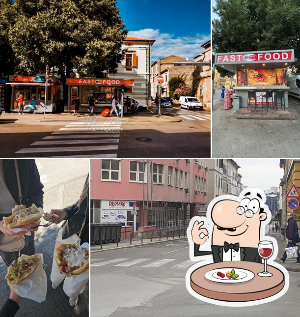 Platti al Fast Food Reka