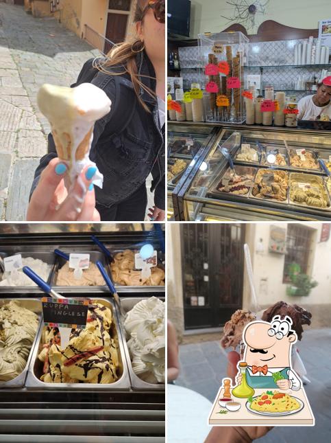 Platti al Gelateria Casalini