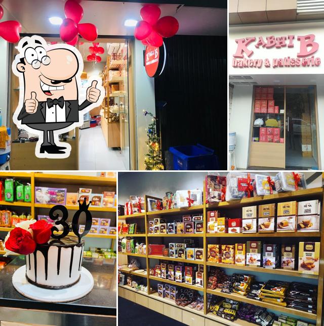 Look at the picture of KabhiB cake shop yagnikroad