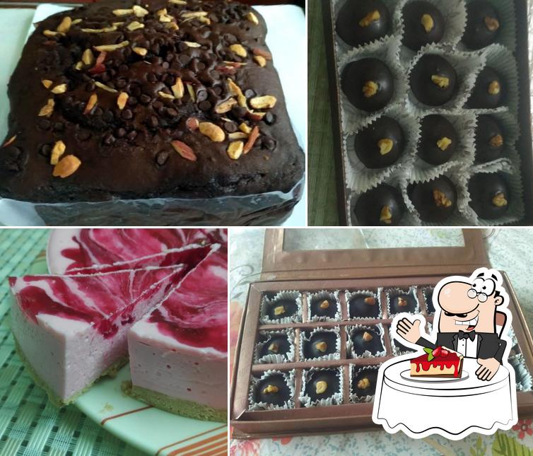 Lulu's Homemade Cakes serves a variety of desserts