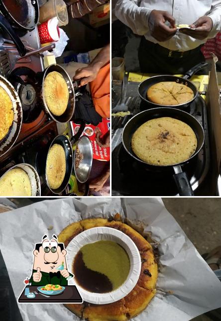Food at Swadashi Pizza Moong Dal Pizza