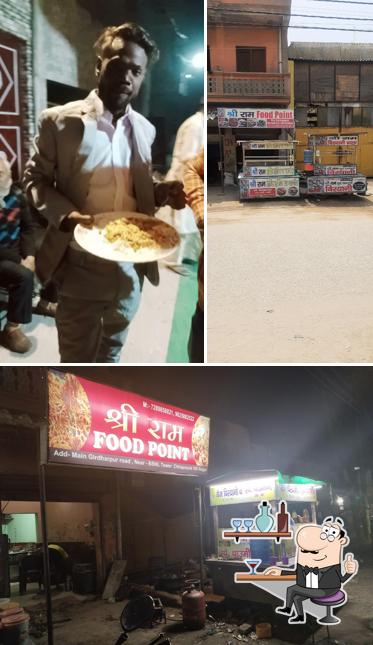 The interior of Shri Ram Food Point