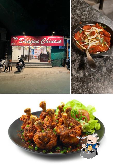 The restaurant's food and exterior