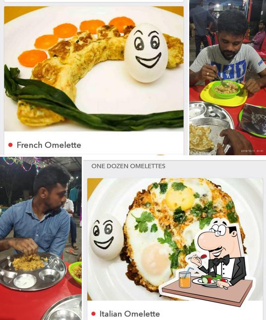Food at The Egg TrendZ