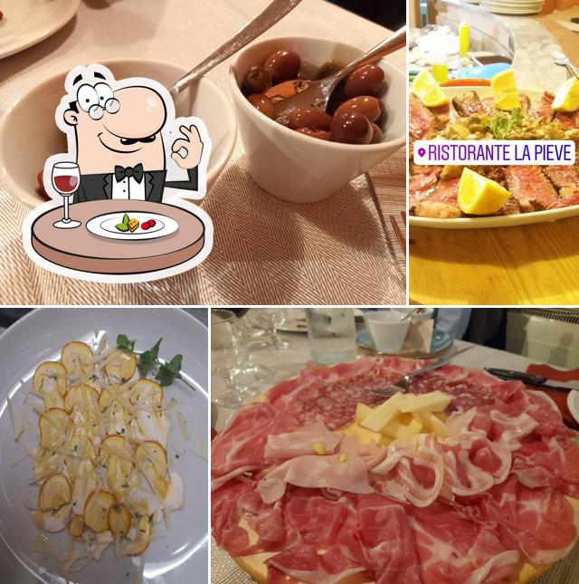Platti al Ristorante La Pieve