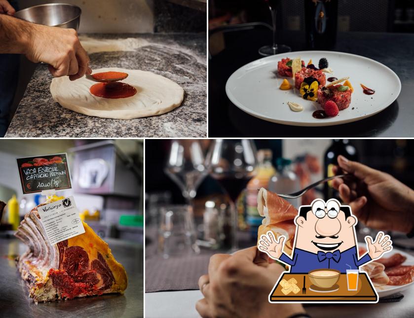 Cibo al Ristorante Vaca Vecia