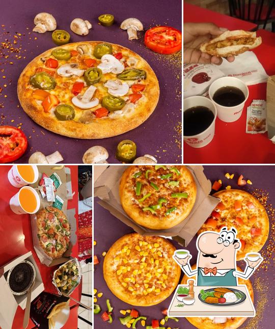 Food at Rominus Pizza and Burger