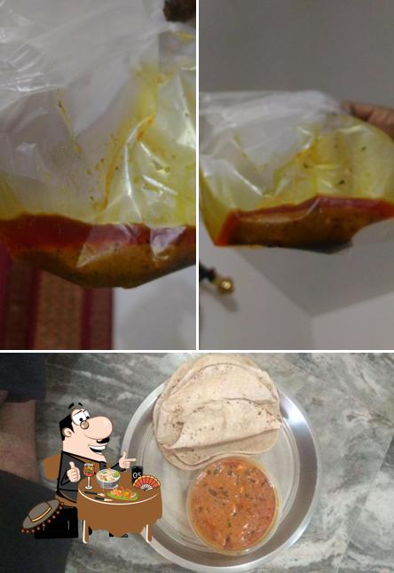 Food at The Kaveri Restaurant